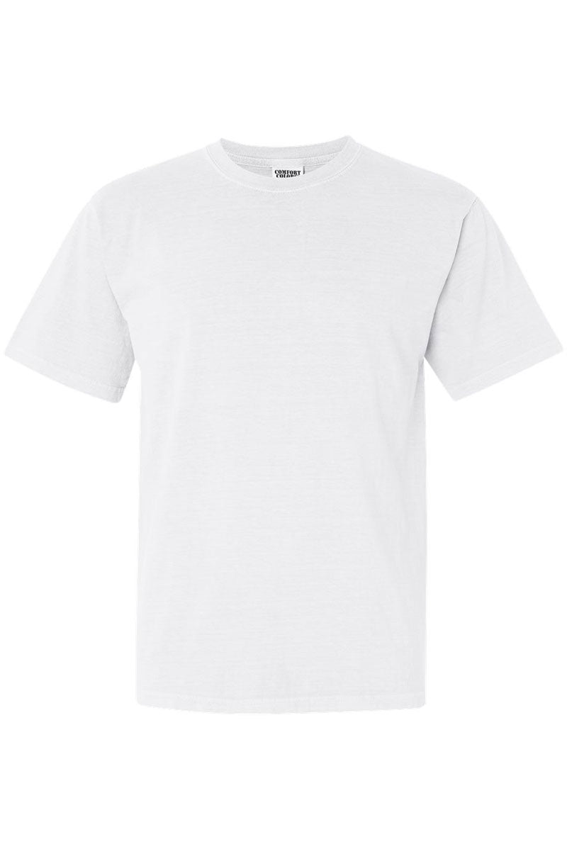 Adult Comfort Ring-Spun Cotton Tee with Pink Watercolor Bow Design