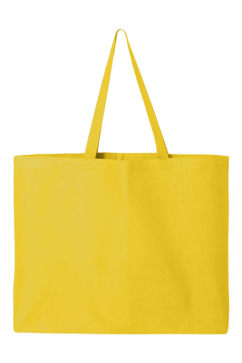 Gorgeous Iridescent Satin - Bow Design Jumbo Canvas Tote Bag