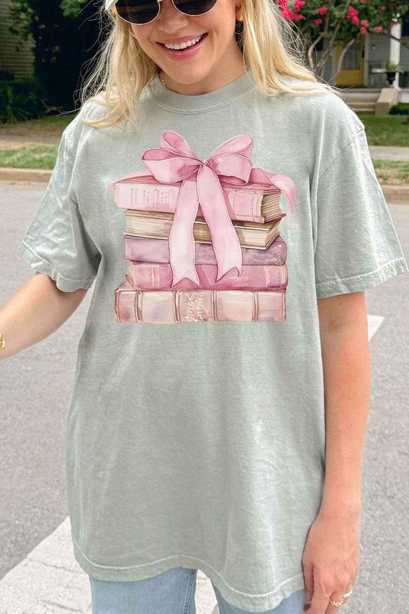 Adult Book Club Girly Comfortable Ring - Spun Cotton Graphic T - Shirt for Women