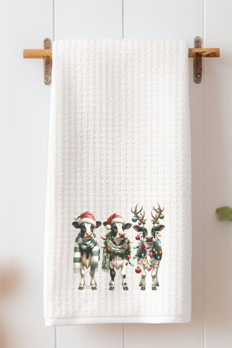 Christmas Musical - Style Waffle Kitchen Towel for Festive Homes